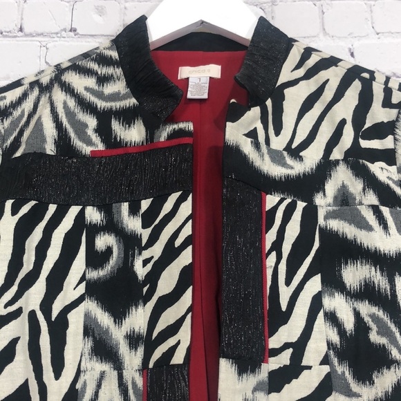 Chicos jacket colorful animal print - Picture 4 of 10